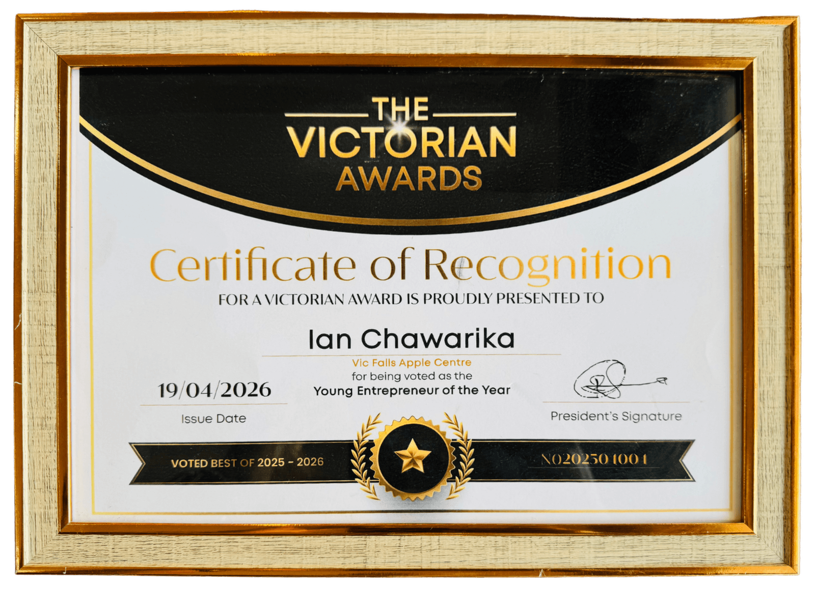Young Entrepreneur of the Year — The Victorian Awards 2026