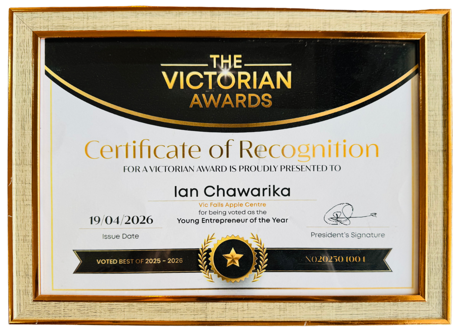 Young Entrepreneur of the Year — The Victorian Awards 2026